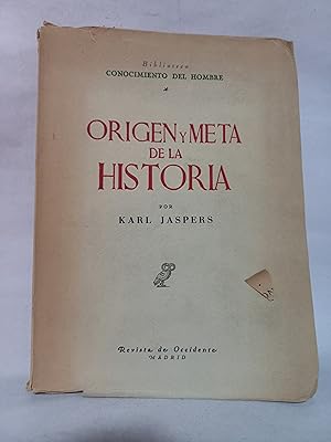 Imagen del vendedor de Orgen y Meta de la Historia a la venta por Libros de Ultramar Alicante