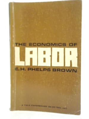 Bild des Verkufers fr The Economics of Labor zum Verkauf von World of Rare Books