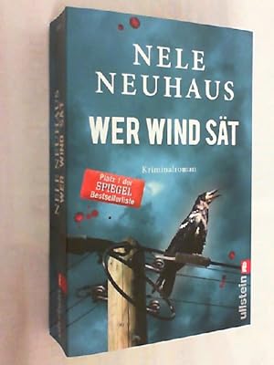 Image du vendeur pour Wer Wind st : Kriminalroman. Ullstein ; 28351 mis en vente par Versandantiquariat Christian Back