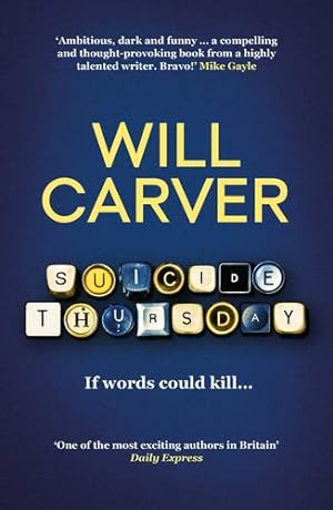 Imagen del vendedor de Suicide Thursday by Carver, Will [Paperback ] a la venta por booksXpress
