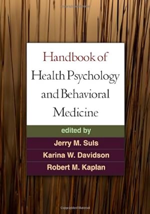 Immagine del venditore per Handbook of Health Psychology and Behavioral Medicine [Hardcover ] venduto da booksXpress