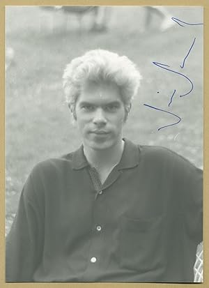 Seller image for Jim Jarmusch - Rare nice authentic in person signed photo - Cannes 1995 for sale by PhP Autographs