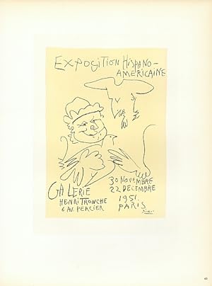 Imagen del vendedor de Exposition Hispano-Americaine. Galerie Henri Tronche 1951 (A). a la venta por Antiquariat A. Suelzen
