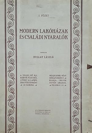 Modern lakóházak és családi nyaralók I. füzet (Modern apartment buildings and family vacation hom...