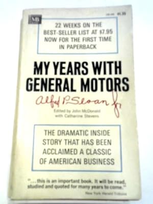 Seller image for My Years With General Motors for sale by World of Rare Books