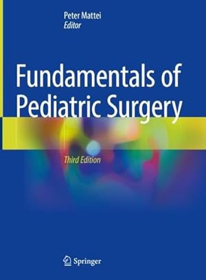 Imagen del vendedor de Fundamentals of Pediatric Surgery [Hardcover ] a la venta por booksXpress