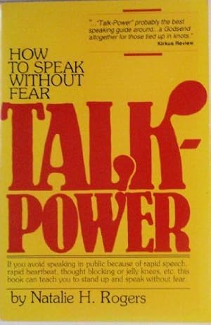 Bild des Verkufers fr Talk-Power: How to Speak Without Fear zum Verkauf von Redux Books