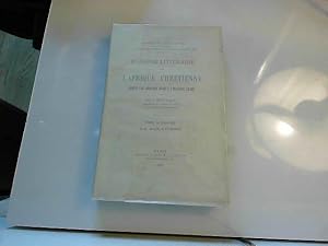 Bild des Verkufers fr Hist Litteraire de L'Afrique Chret des Origines Jusqu'a L'Invasion Arabe T4 zum Verkauf von JLG_livres anciens et modernes