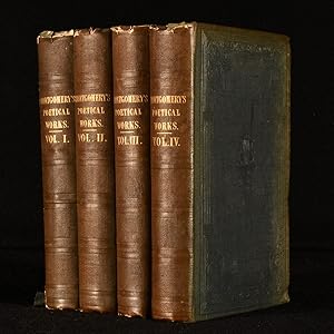Bild des Verkufers fr The Poetical Works of James Montgomery in Four Volumes zum Verkauf von Rooke Books PBFA