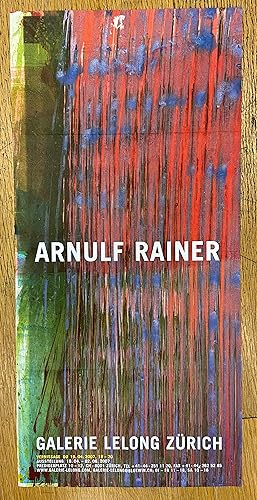 ARNULF RAINER: GALERIE LELONG ZÜRICH - 2007, 31 x 66 cm POSTER