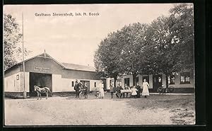 Ansichtskarte Sieverstedt, Gasthaus Sieverstedt von N. Beeck