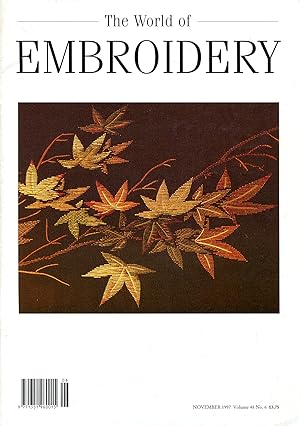 Immagine del venditore per The World of Embroidery : November 1997 : Volume 48 No 6 venduto da Godley Books