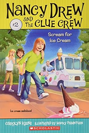 Bild des Verkufers fr Scream for Ice Cream (Nancy Drew and the Clue Crew #2) zum Verkauf von Reliant Bookstore