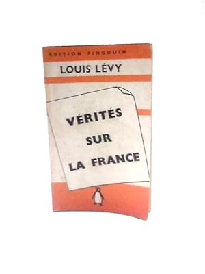 Seller image for Verites Sur La France for sale by World of Rare Books