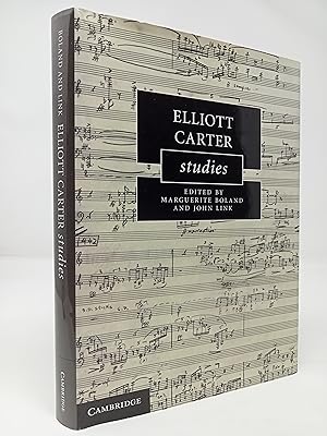 Seller image for Elliott Carter Studies. for sale by ROBIN SUMMERS BOOKS LTD
