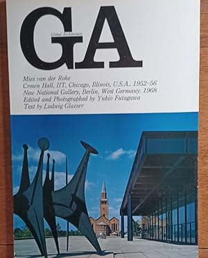 Imagen del vendedor de GA. Global architecture. Mies van der Rohe. Crown Hall. New National Gallery, Berlin. a la venta por Librairie L'Abac / Gimmic SRL