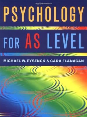Bild des Verkufers fr Psychology for AS Level (1st Edition) zum Verkauf von WeBuyBooks