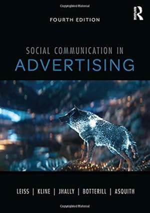 Seller image for Social Communication in Advertising: Consumption in the Mediated Marketplace [Soft Cover ] for sale by booksXpress