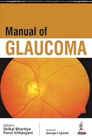 Seller image for Manual of Glaucoma for sale by WeBuyBooks