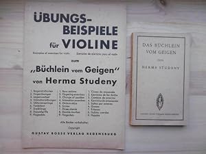 Seller image for Das B�chlein vom Geigen. for sale by Antiquariat Steinwedel