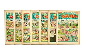 The Dandy Comic x 32 Published 1950 to 1959