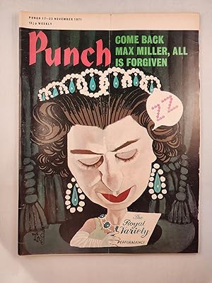 Seller image for Punch Come Back Max Miller, All is Forgiven 23 November 1971 for sale by WellRead Books A.B.A.A.