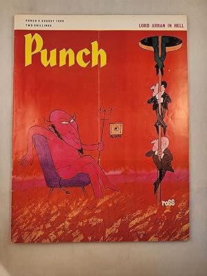 Seller image for Punch Lord Arran in Hell 6 August 1969 for sale by WellRead Books A.B.A.A.