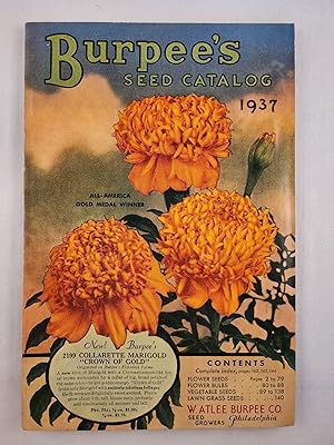Burpee's Seed Catalog 1937