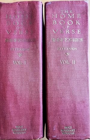 The Home Book of Verse - American and English, 2 Volumes