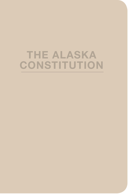 Seller image for Alaska State Constitution (Paperback or Softback) for sale by BargainBookStores