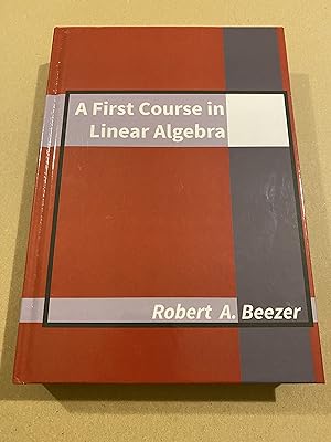 Image du vendeur pour A First Course in Linear Algebra mis en vente par BBBooks