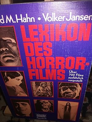 Seller image for Lexikon des Horror-Films, ber 700 Filme ausfhrlich vorgestellt for sale by Verlag Robert Richter