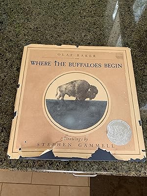 Seller image for WHERE THE BUFFALOES BEGIN for sale by Del Mar Books