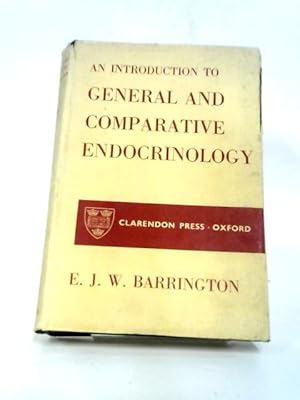 Immagine del venditore per Introduction to General and Comparative Endocrinology venduto da World of Rare Books