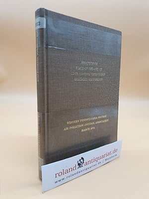 Imagen del vendedor de Proceedings State-of-the-Art of Odor Control Technology Speciality Conference / Western Pennsylvania Section Air Pollution Control Association March 1974 a la venta por Roland Antiquariat UG haftungsbeschrnkt