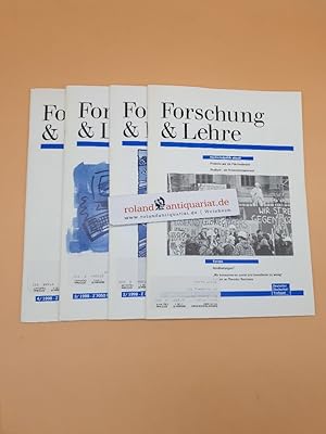 Seller image for Forschung & Lehre / 1., 2., 3., und 4. Jahrgang 1998 (4 Hefte) for sale by Roland Antiquariat UG haftungsbeschrnkt