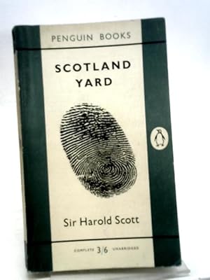 Imagen del vendedor de Scotland Yard a la venta por World of Rare Books