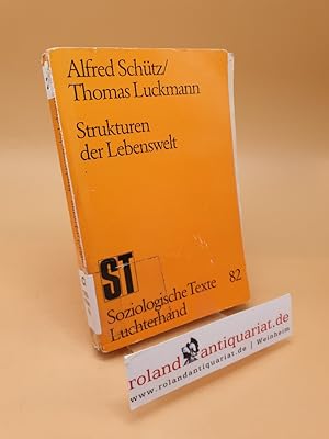 Seller image for Strukturen der Lebenswelt ; Band 82 for sale by Roland Antiquariat UG haftungsbeschrnkt