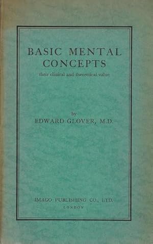 Imagen del vendedor de Basic Mental Concepts - Their Clinical and Theoretical Value a la venta por PRISCA