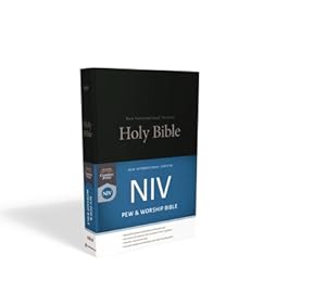Image du vendeur pour NIV, Pew and Worship Bible, Hardcover, Black (Hardback or Cased Book) mis en vente par BargainBookStores