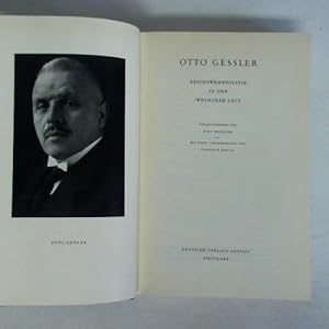 Otto Gessler - Reichswehrpolitik in der Weimarer Zeit