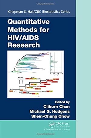 Seller image for Quantitative Methods for HIV/AIDS Research (Chapman & Hall/CRC Biostatistics Series) [Hardcover ] for sale by booksXpress