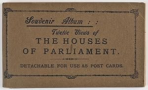 Image du vendeur pour Souvenir Album Twelve Views of The Houses of Parliament detachable for use as post cards mis en vente par Gotcha By The Books