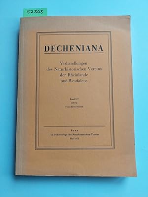 DECHENIANA Band 127 / 1974 : Verhandlungen des Naturhistorischen Vereins der Rheinlande und Westf...