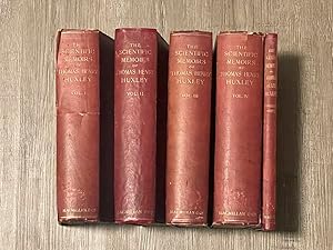 Seller image for The Scientific Memoirs of Thomas Henry Huxley [complete in 5 volumes including supplement] for sale by Denominator Books