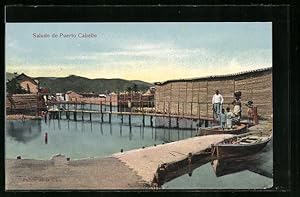 Postcard Puerto Cabello, Puente de la Calle