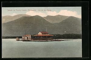 Postcard Puerto Cabello, Isla de las Ostras