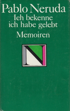 Bild des Verkufers fr Ich bekenne ich habe gelebt Memoiren zum Verkauf von Leipziger Antiquariat