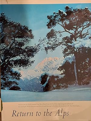 Immagine del venditore per Return to the Alps (Friends of the Earth) venduto da The Book House, Inc.  - St. Louis