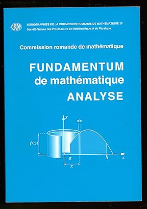 Image du vendeur pour commission romande de mathmatique, fundamentum de mathmatique, analyse mis en vente par Bouquinerie Le Fouineur
